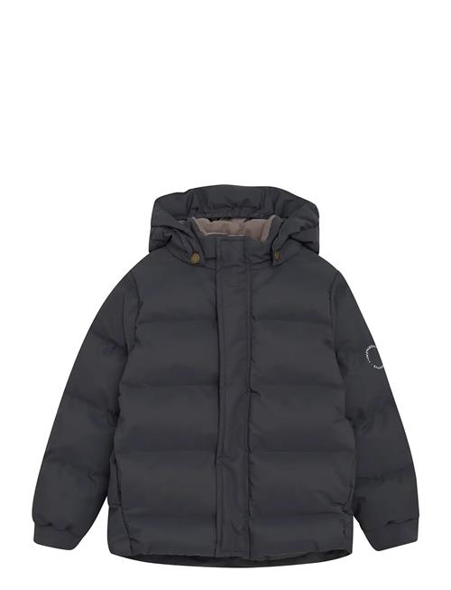 Jacket Quilt, Solid En Fant Black