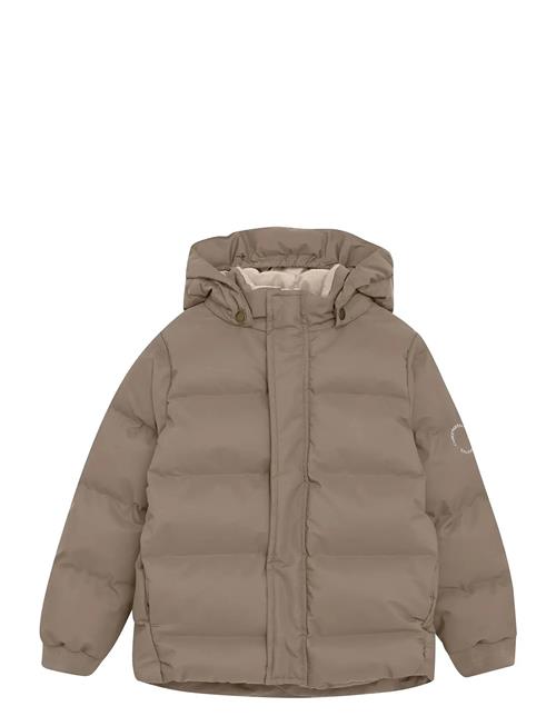 Jacket Quilt, Solid En Fant Beige