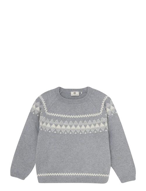 Pullover Knit W. Wool En Fant Grey