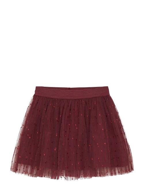 Skirt Tulle En Fant Burgundy