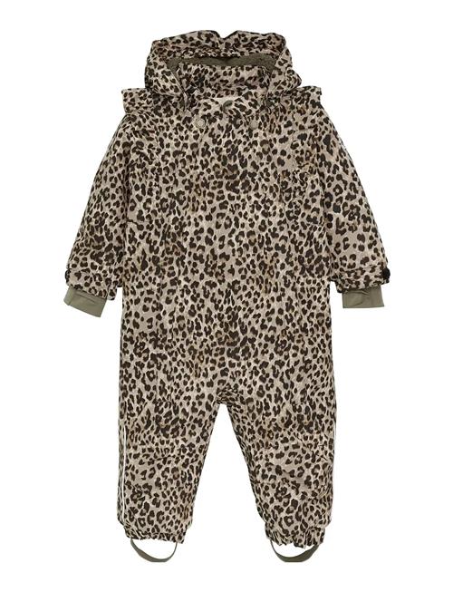 Baby Snowsuit W. Frills En Fant Brown