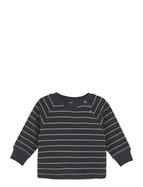 Sweatshirt Ls Stripe En Fant Navy
