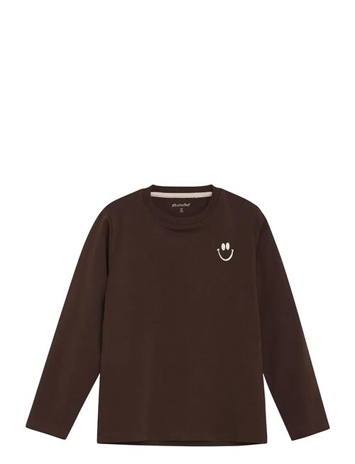 T-Shirt Ls Minymo Brown