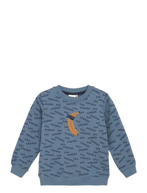 Sweatshirt Ls Aop Minymo Blue