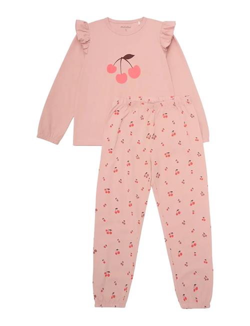 Pyjamas Ls Set Aop Minymo Pink