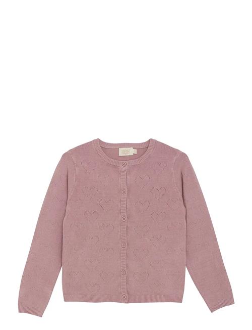 Cardigan Pointelle Creamie Pink