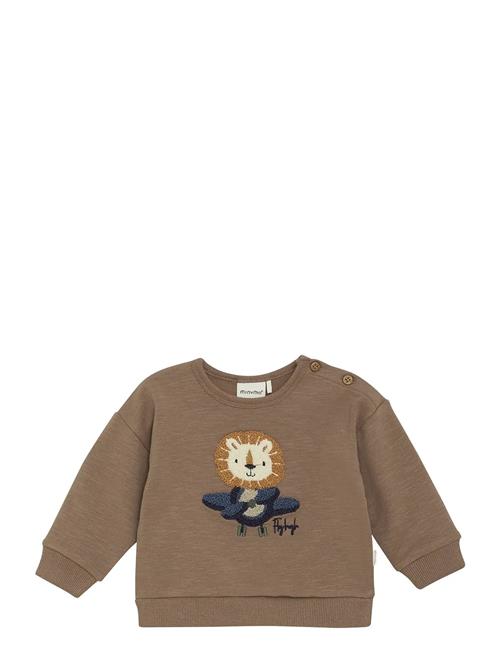 Sweatshirt Ls Minymo Brown