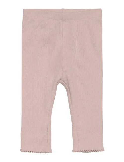 Leggings Melange Rib Fixoni Pink