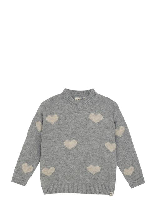 Knitted Sweater Heart Daily 7 Grey