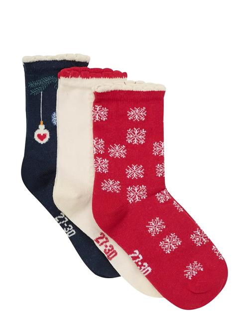 3-Pack Socks Minymo Patterned