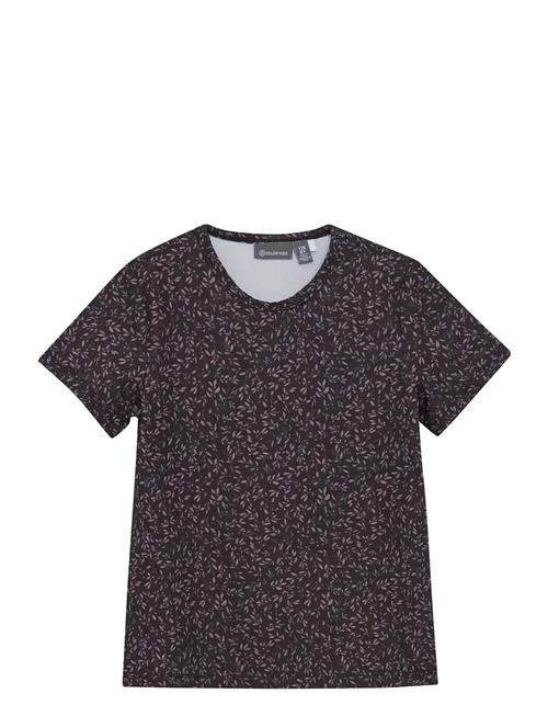 Sport T-Shirt S/S - Aop Color Kids Burgundy