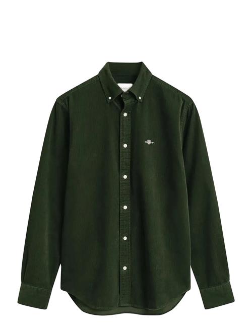 Reg Corduroy Shirt GANT Green