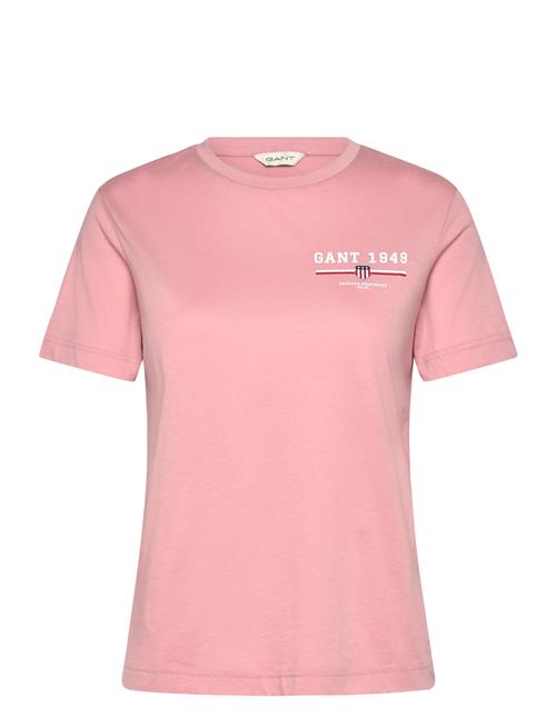 Reg Graphic Ss T-Shirt GANT Pink