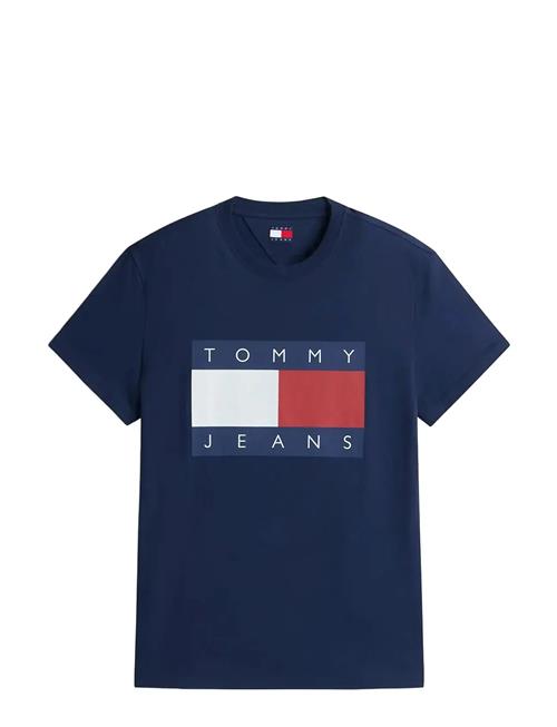 Tjm Reg Big Flag Ss Tee Ext Tommy Jeans Navy