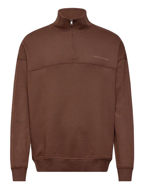 Half Zip Tommy Hilfiger Brown