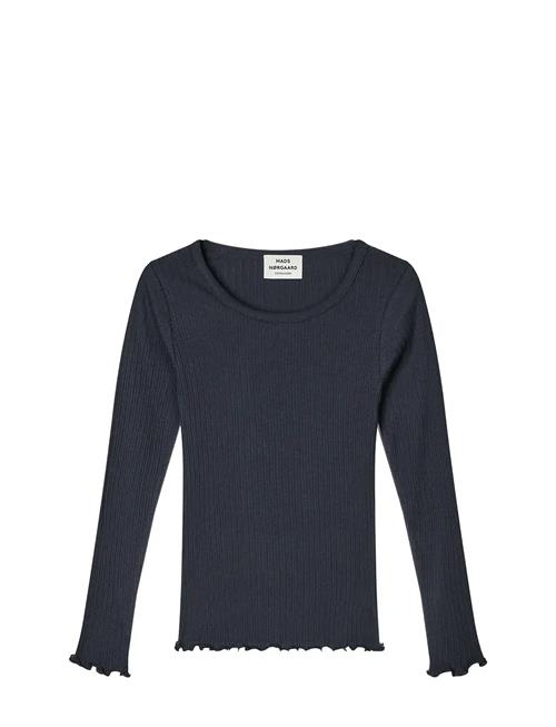Pointella Troja Tee Ls Fav Mads Nørgaard Navy