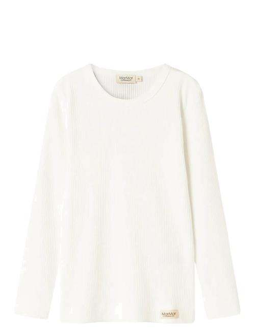 Plain Tee Ls MarMar Copenhagen White