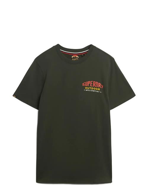 Mountain Relaxed Tee Superdry Green