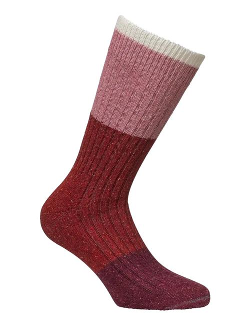 Merino Block 1-Pack Alpacasocks&Co Red