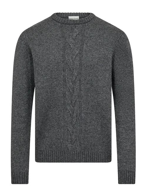 Bs Tormod Regular Fit Knitwear Bruun & Stengade Grey
