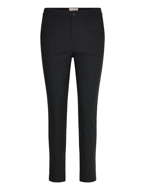 Ankle-Length Pants From Freequent In A Soft Material. The Pants Have A Simple Si FREE/QUENT Black