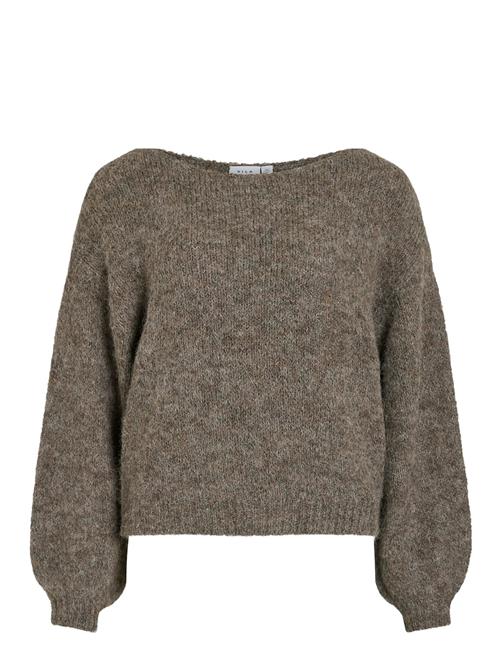 Vimarley L/S Knit Pullover Vila Brown