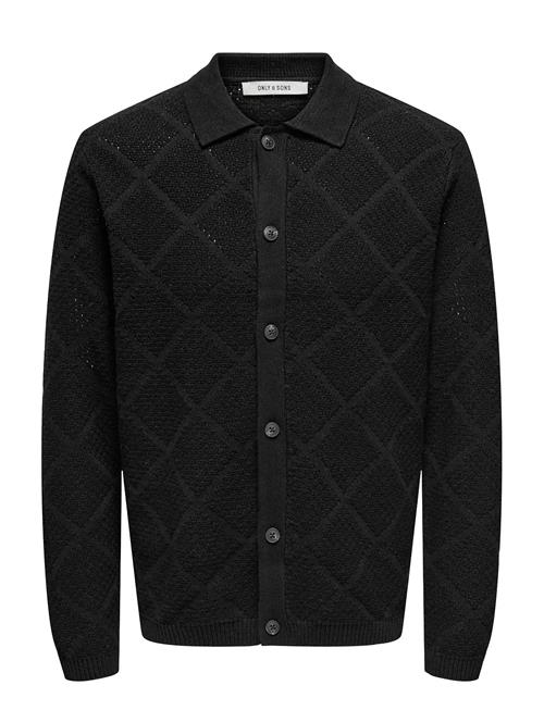 Onsmap Life Reg Cardigan Knit ONLY & SONS Black