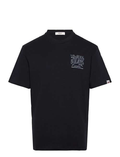 T-Shirt Relaxed Replay Navy