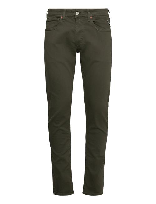 Grover Trousers Straight Replay Green