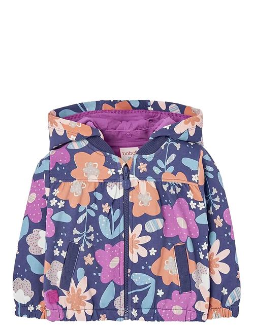 Fleece Jacket Floral Boboli Purple