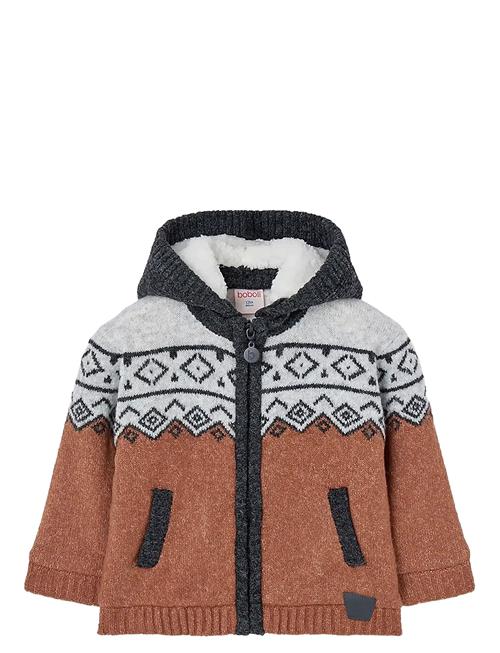 Knitwear Jacket Boboli Brown