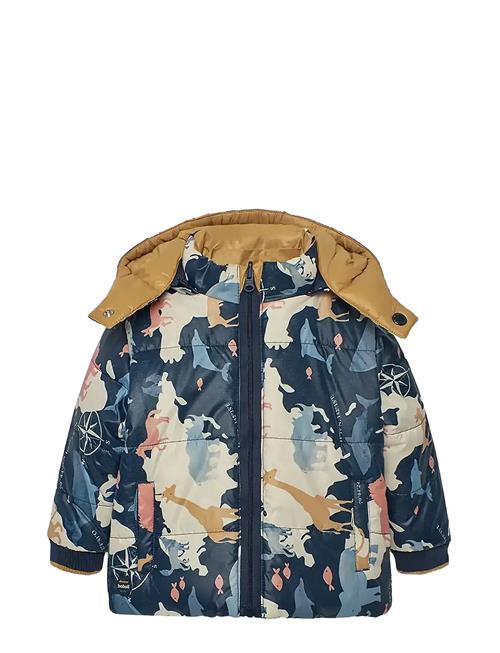 Reversible Parka Boboli Patterned