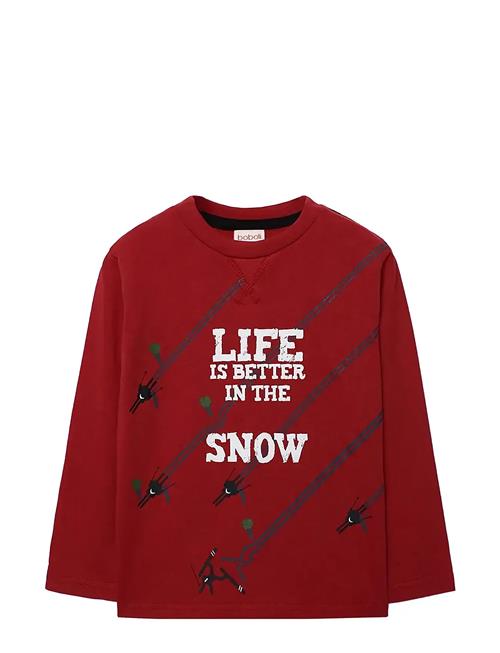 Knit T-Shirt Boboli Red
