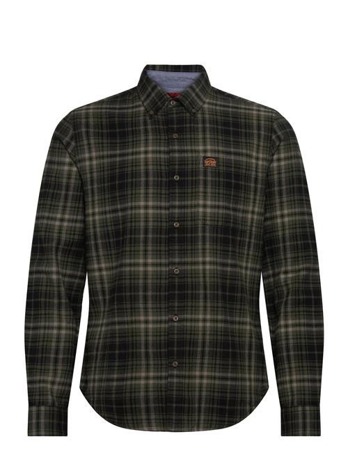 L/S Cotton Lumberjack Shirt Superdry Green