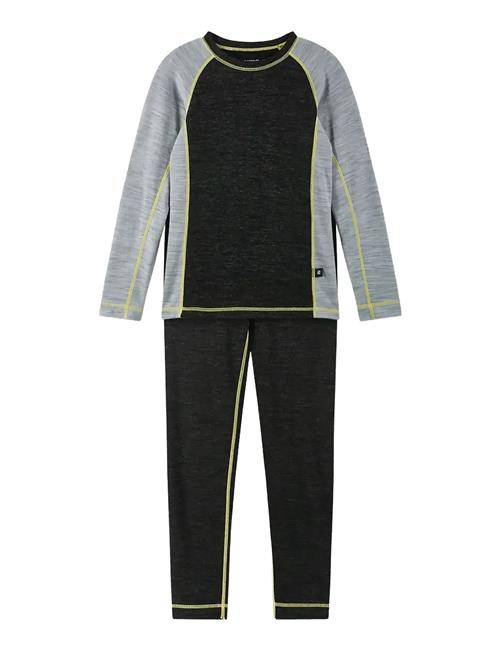 Wool Base Layer Set, Taitoa Reima Grey