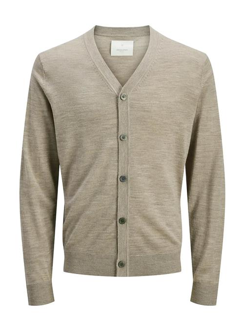 Jack & Jones Jprblamerino Knit V-Neck Cardigan Jack & J S Beige