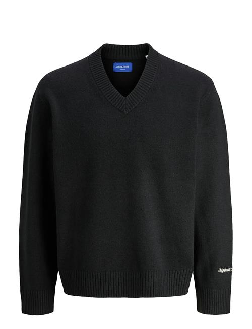 Jack & Jones Jornorrebro Knit V-Neck Jack & J S Black