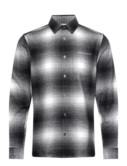 Ombre Check Flannel Shirt Lyle & Scott Grey