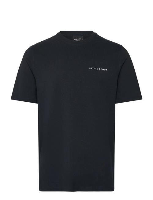 Script T-Shirt Lyle & Scott Navy