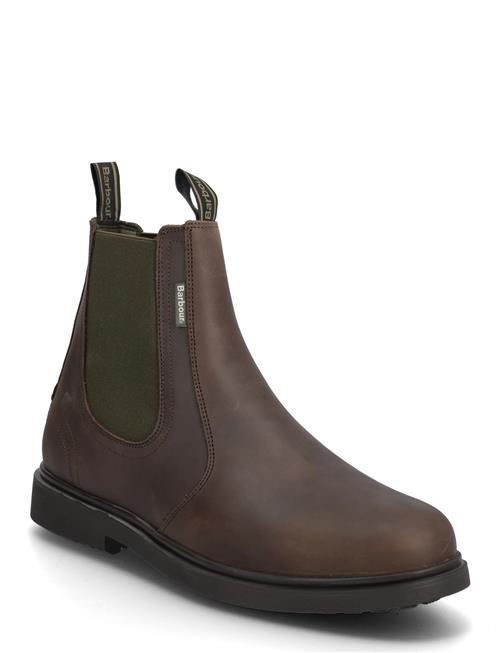 Barbour Hale Chelsea Boot Barbour Brown