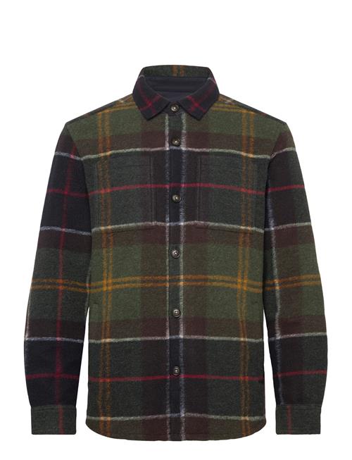 Barbour Chapter Tailored Check Overshirt Barbour Green
