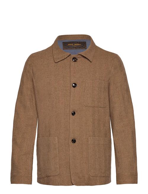 Mmgconor Herringb Jacket Mos Mosh Gallery Brown