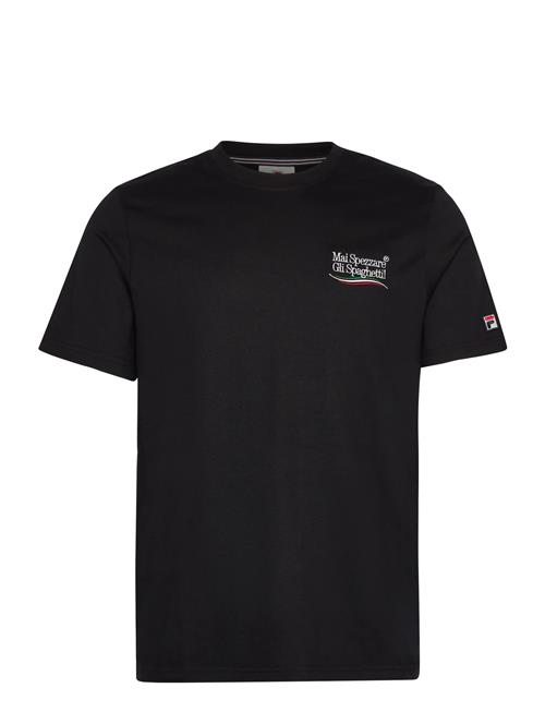 Navigli Pasta Regular Graphic T-Shirt FILA Black