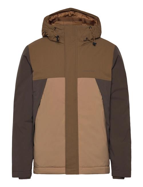 Padded Tech Jacket Revolution Brown