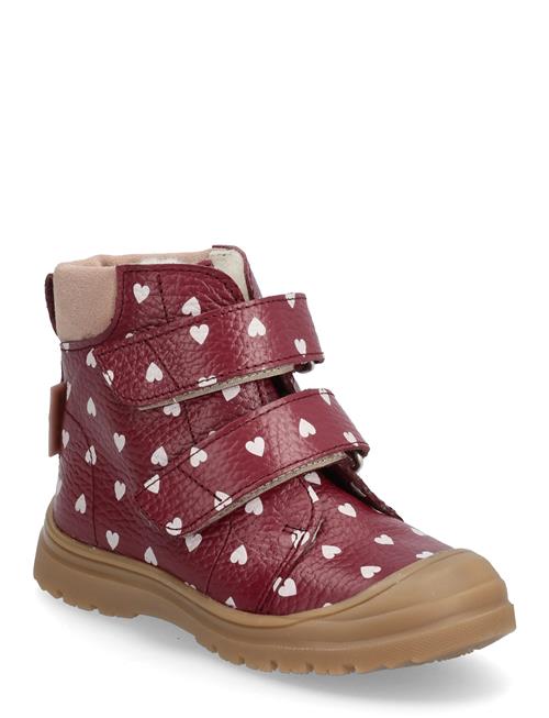 Boots - Flat - With Velcro ANGULUS Red
