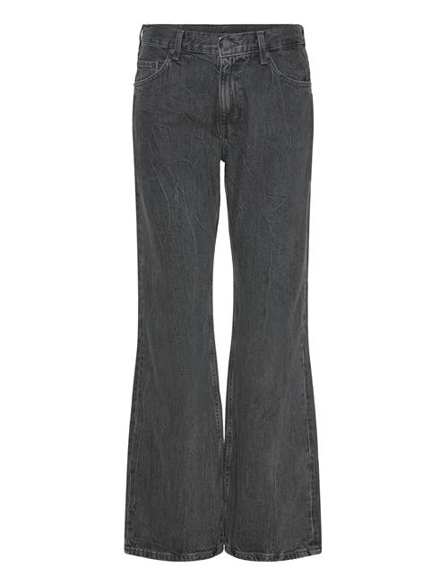 Helix Low Rise Relaxed Flared Leg Jeans Weekday Black