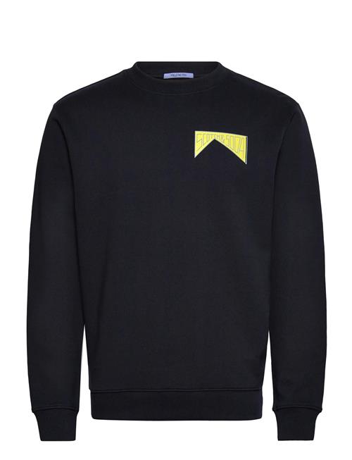 Front + Back Artwork Sweatshirt Scotch & Soda Navy