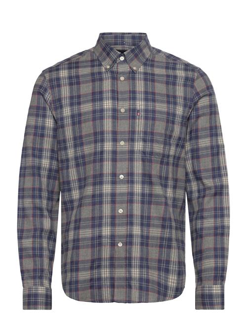 Casual Checked Flannel B.d Shirt Lexington Clothing Blue