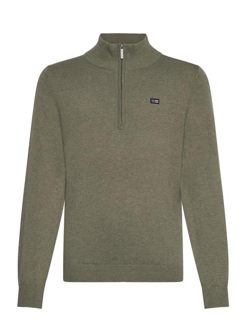 Freddy Half-Zip Sweater Lexington Clothing Khaki