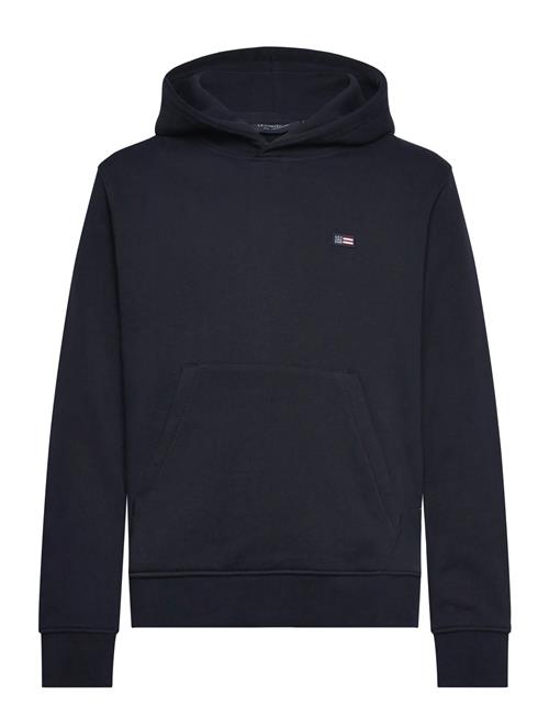Lucas Organic Cotton Logo Hoodie Lexington Clothing Navy